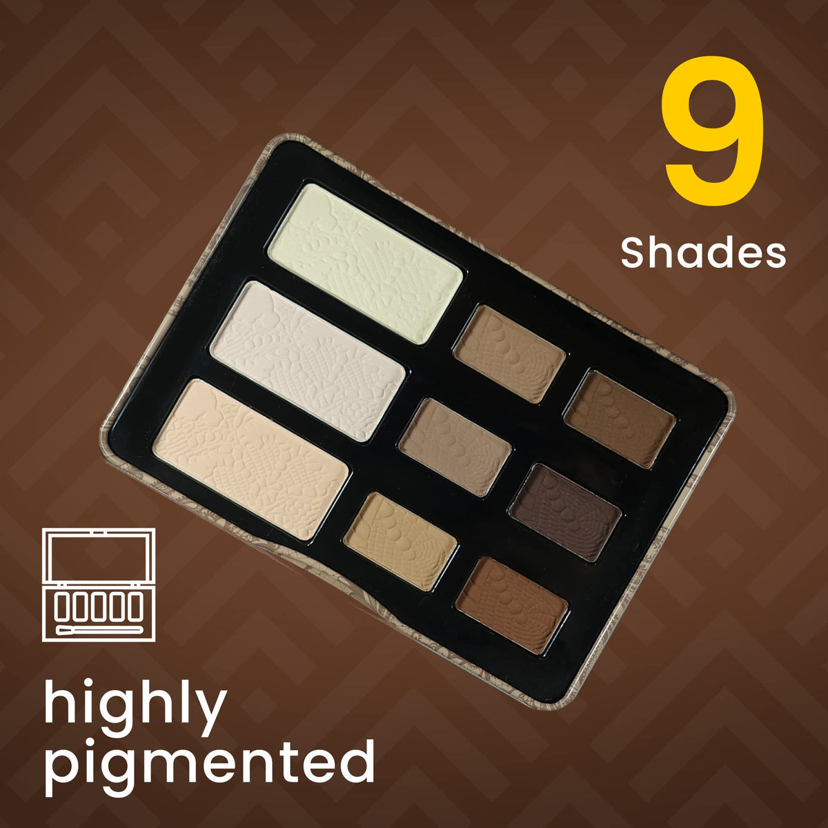 9-Color Matte Eyeshadow Palette Q58220