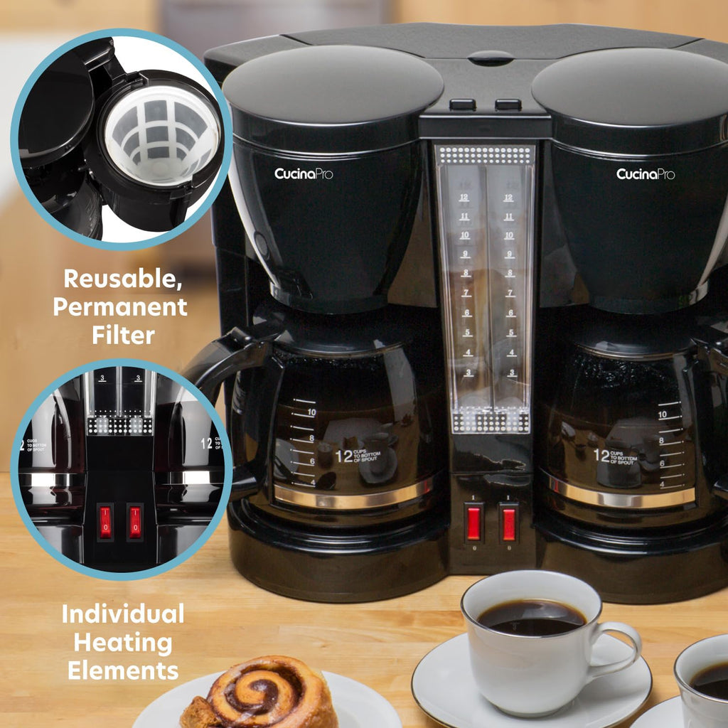 Dual Drip Coffee Maker X6474