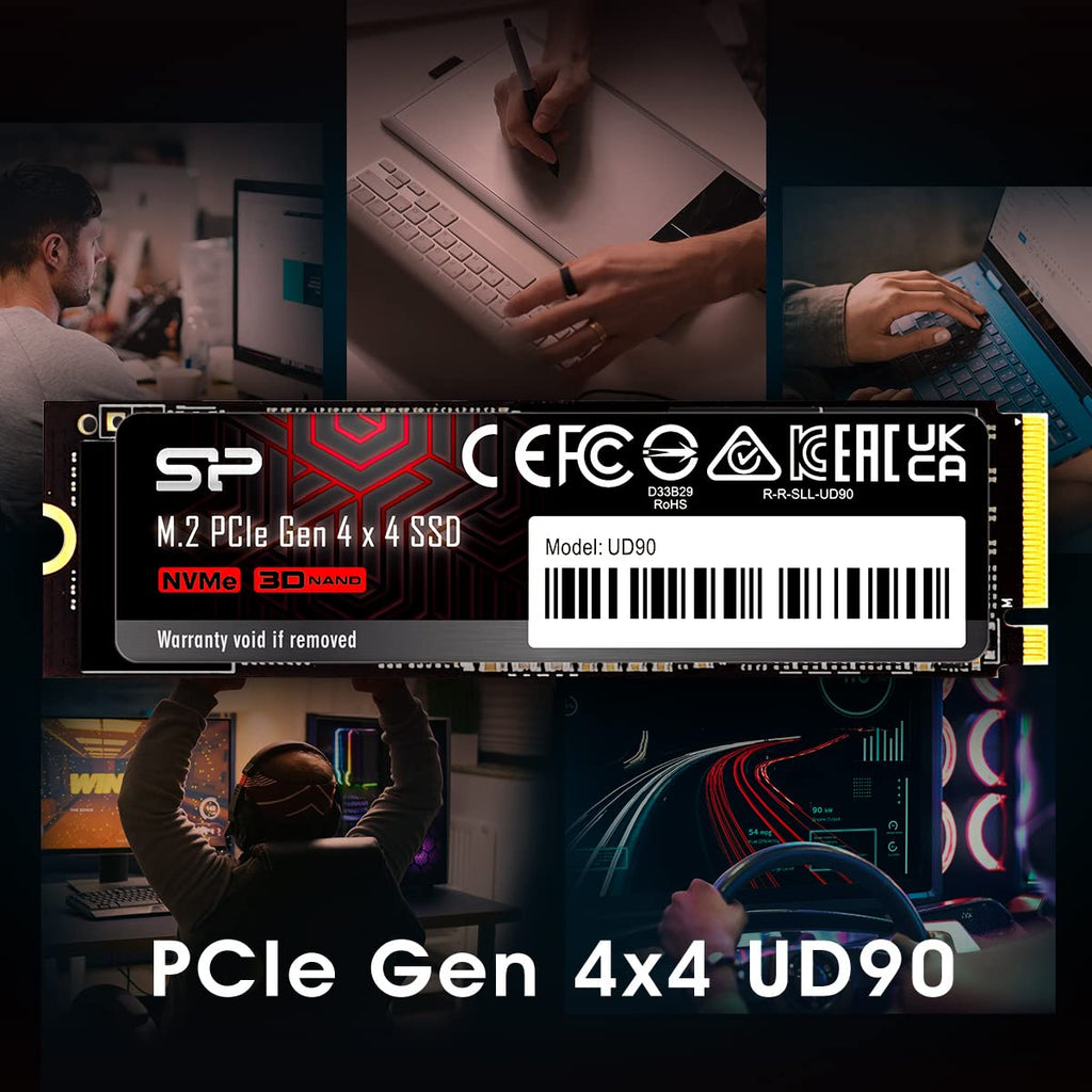 4TB NVMe 4.0 Gen4 PCIe M.2 SSD V1405