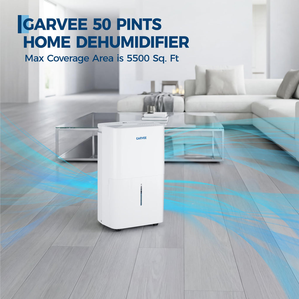50 Pints Dehumidifier with Auto Defrost, 24H Timer, Auto Shut off X58959