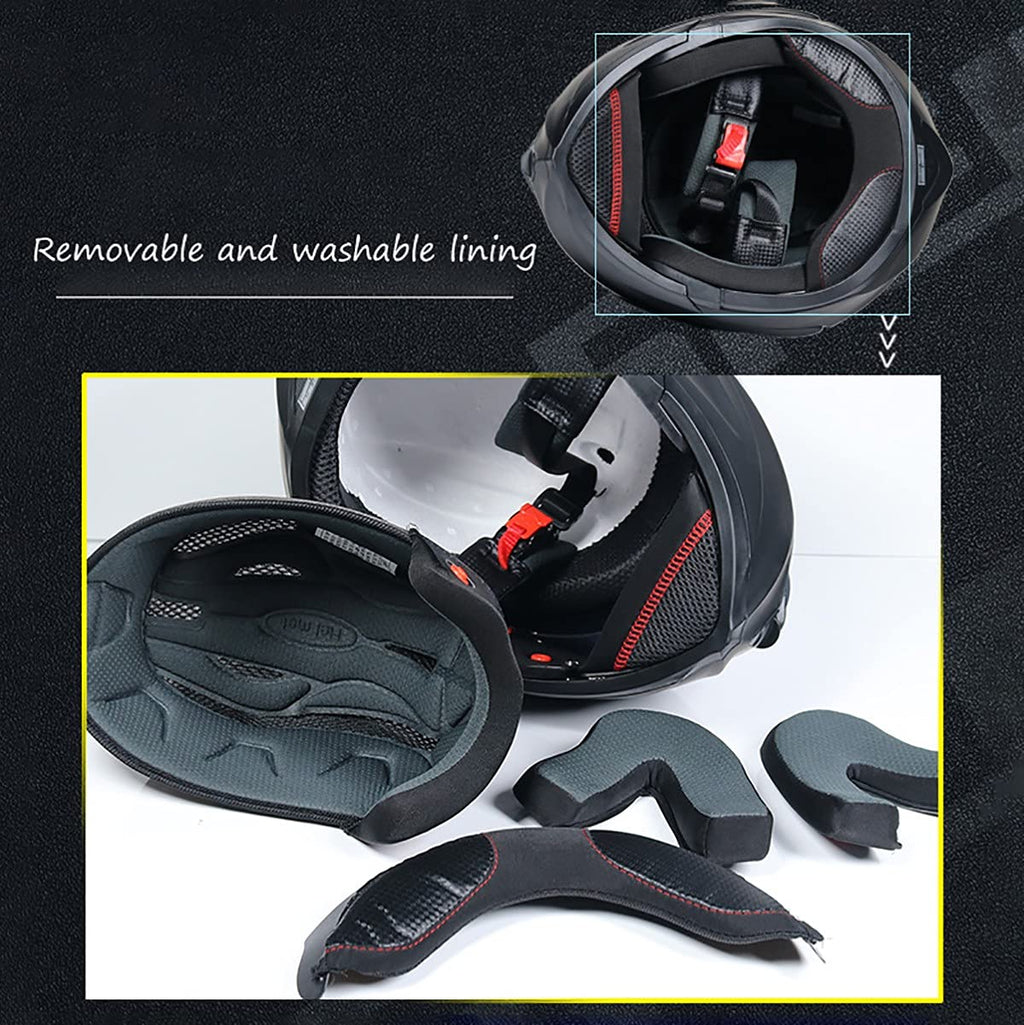 Bluetooth Modular Full Face Motorcycle Helmet DOT ECE N43472