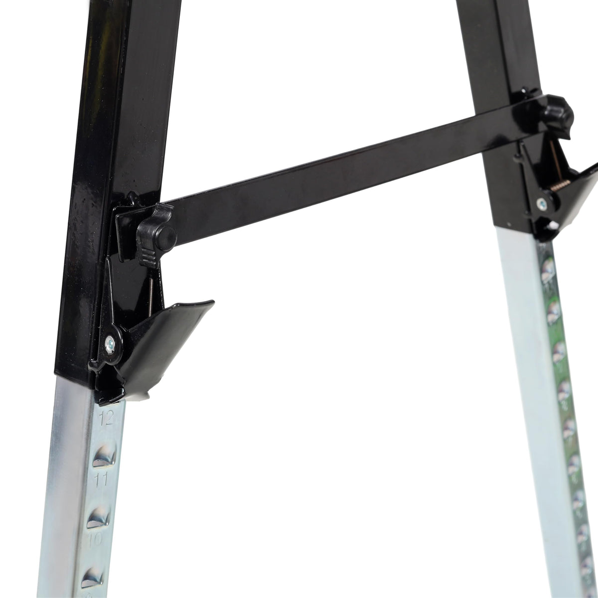 2 Pack Heavy Duty Steel Folding Sawhorse with Carry Handle T526927