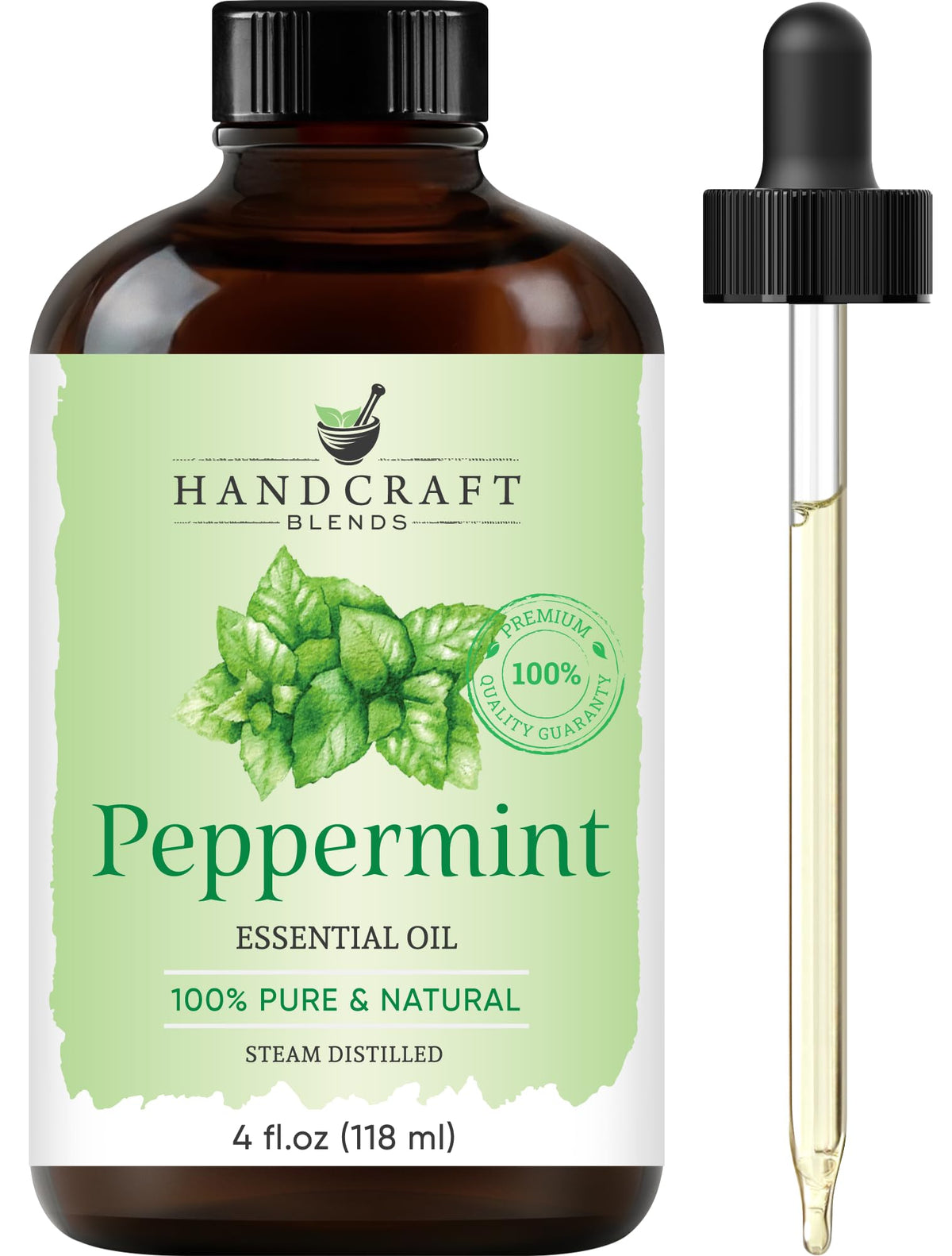 100% Pure & Natural Orange, Lavender, Peppermint Essential Oil Blend 4 Fl. Oz Z712