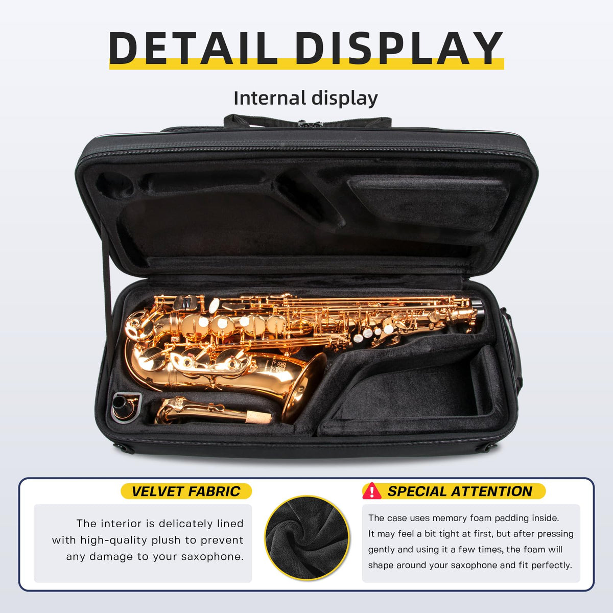 Lightweight Alto Saxophone Case A8994