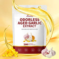 Aged Garlic Extract Capsules, 300 Softgels, Odorless, Gluten Free D702576