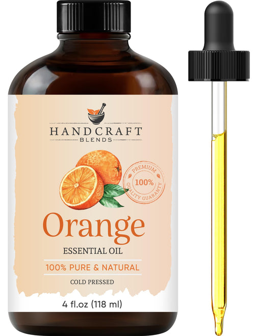 100% Pure & Natural Orange, Lavender, Peppermint Essential Oil Blend 4 Fl. Oz Z712