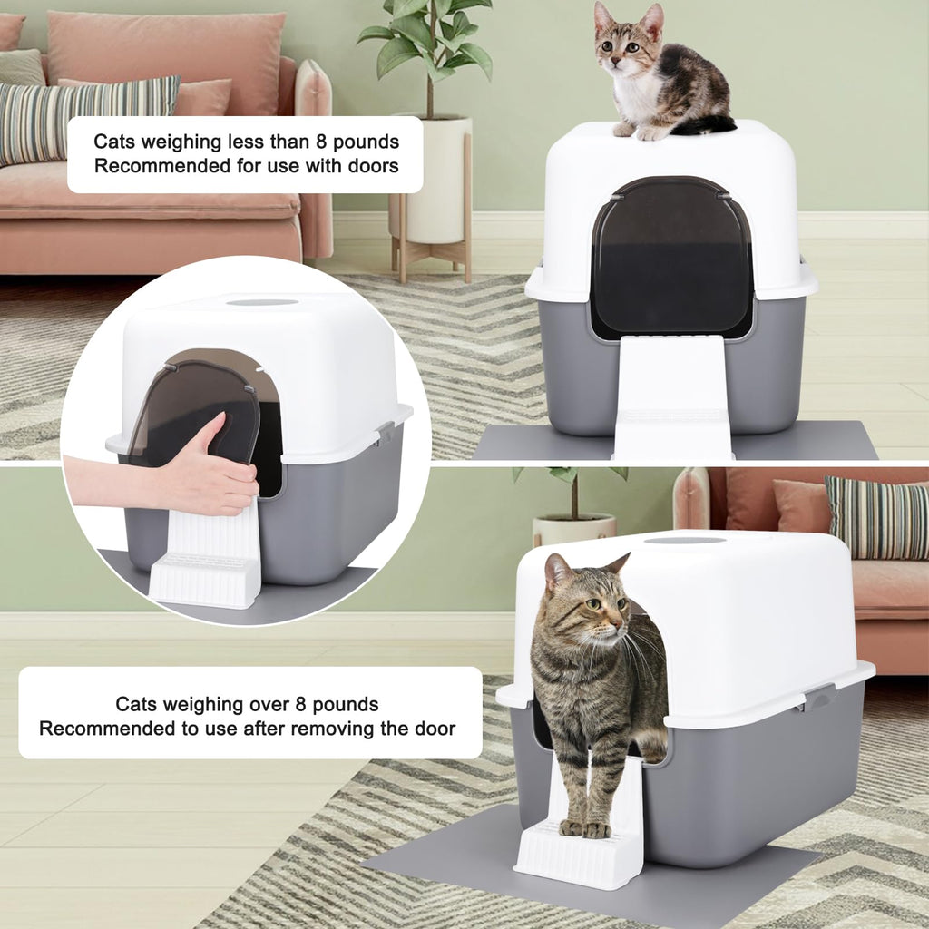 Enclosed Cat Litter Box O4580