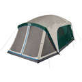 Camping Tent with Rainfly & Screened Porch, Weatherproof Family Tent Fits 4 Queen-Sized Airbeds U447682