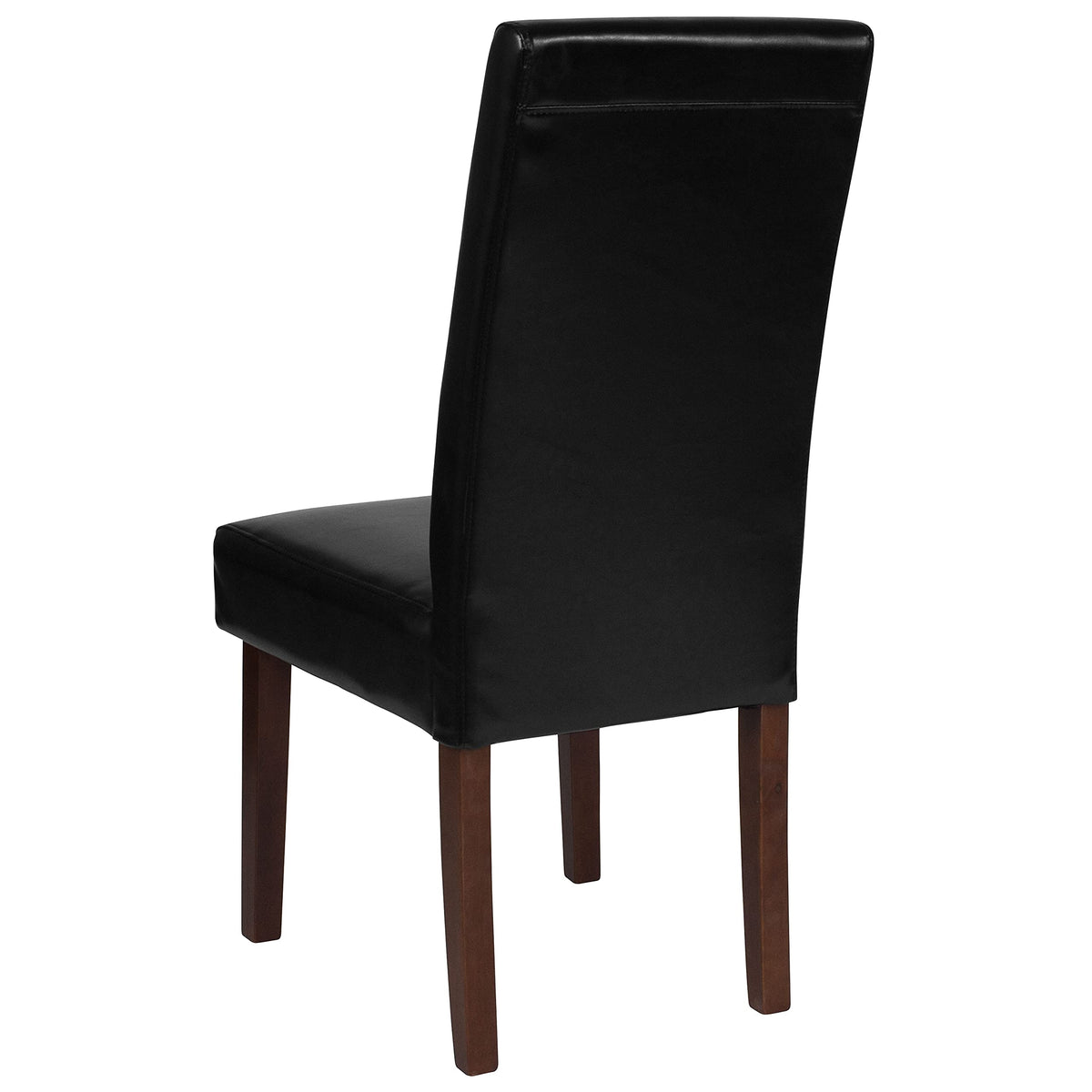 Black Faux Leather Parsons Chair 4-Pack Z84936