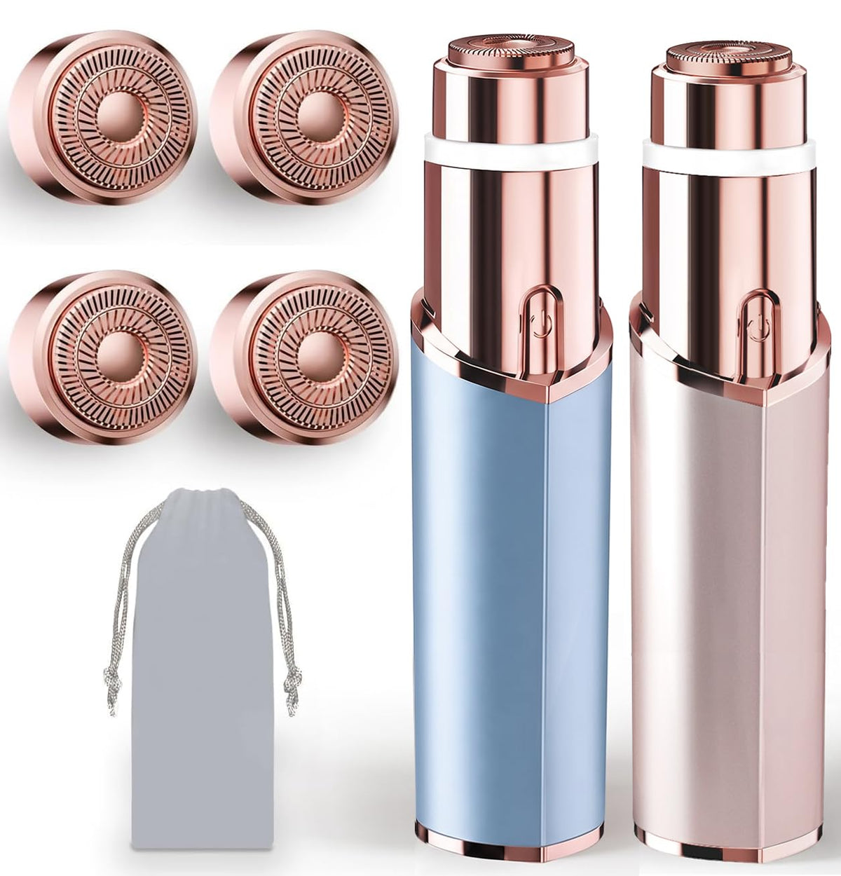 2-Pack Electric Rechargeable Facial Hair Remover J915541