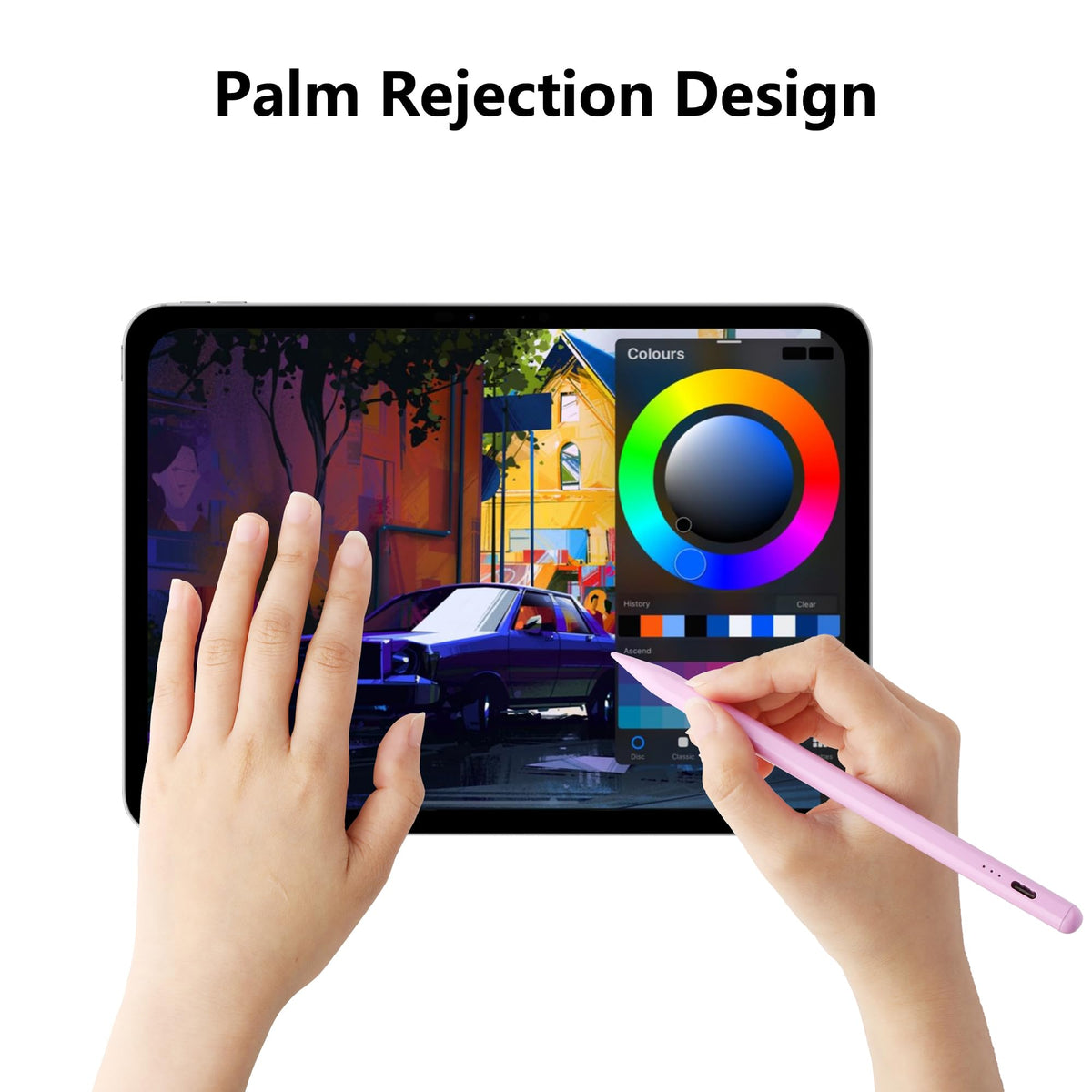 Purple Stylus Pen for iPad Q45393
