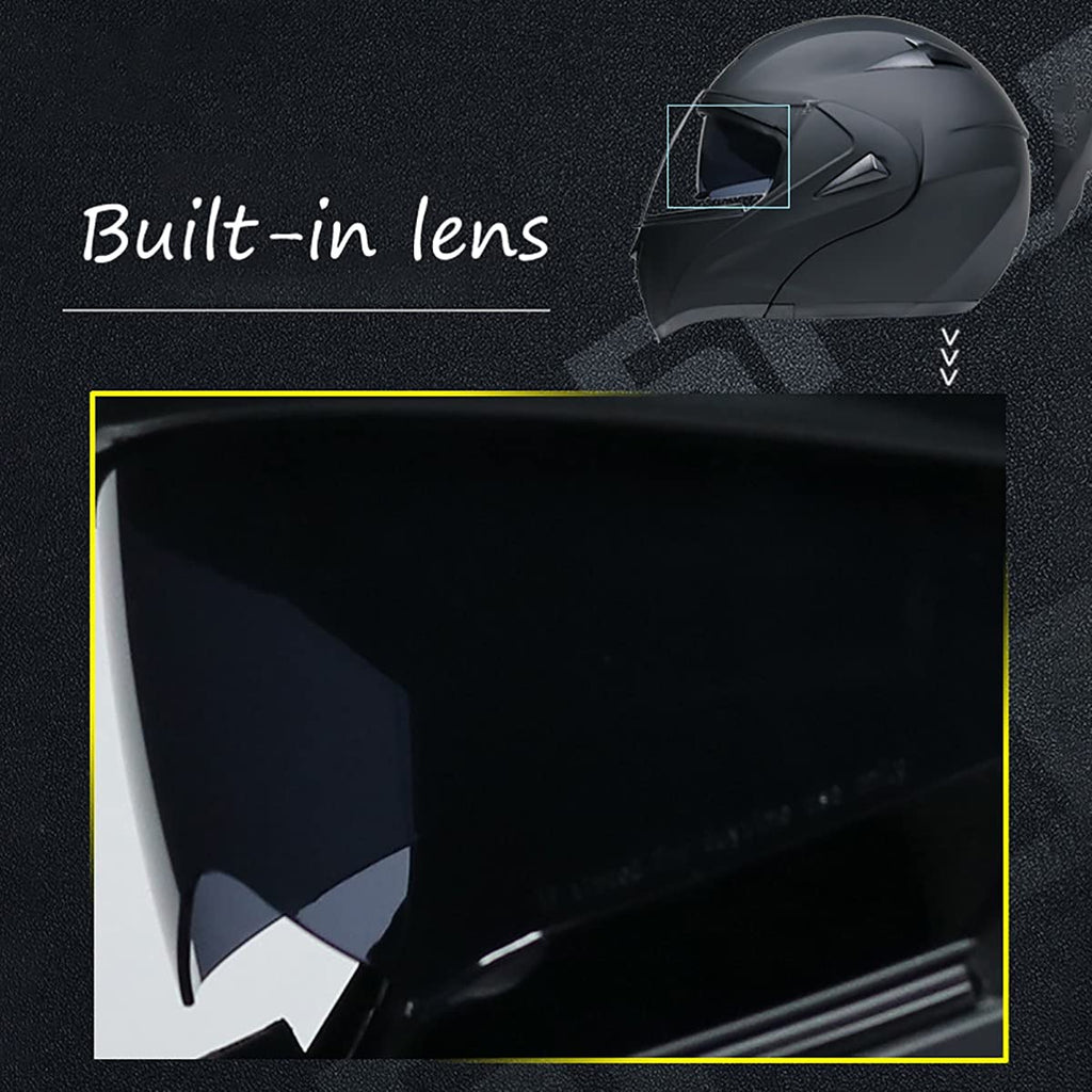 Bluetooth Modular Full Face Motorcycle Helmet DOT ECE N43472