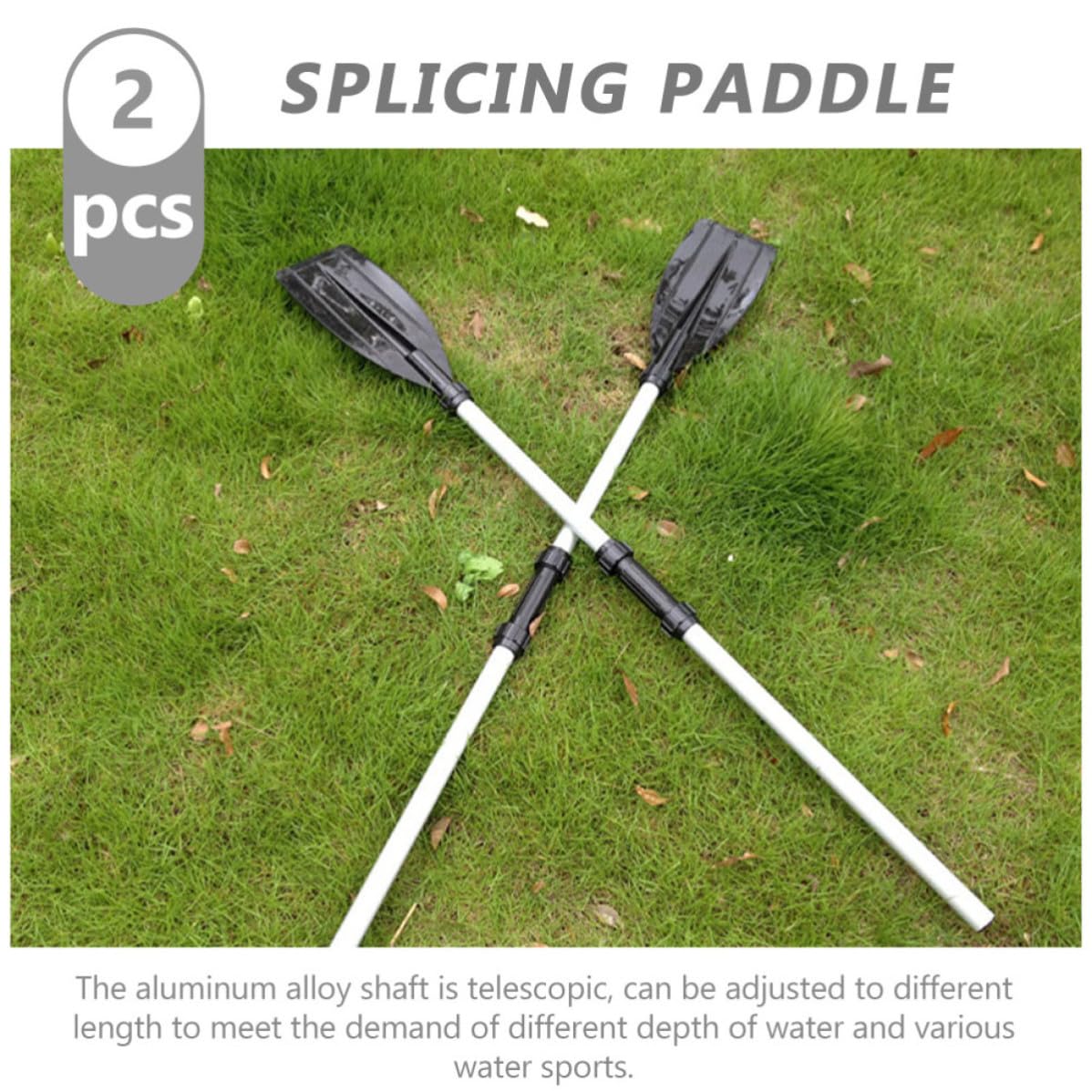 2pcs Aluminum Alloy Kayak Paddles S4390