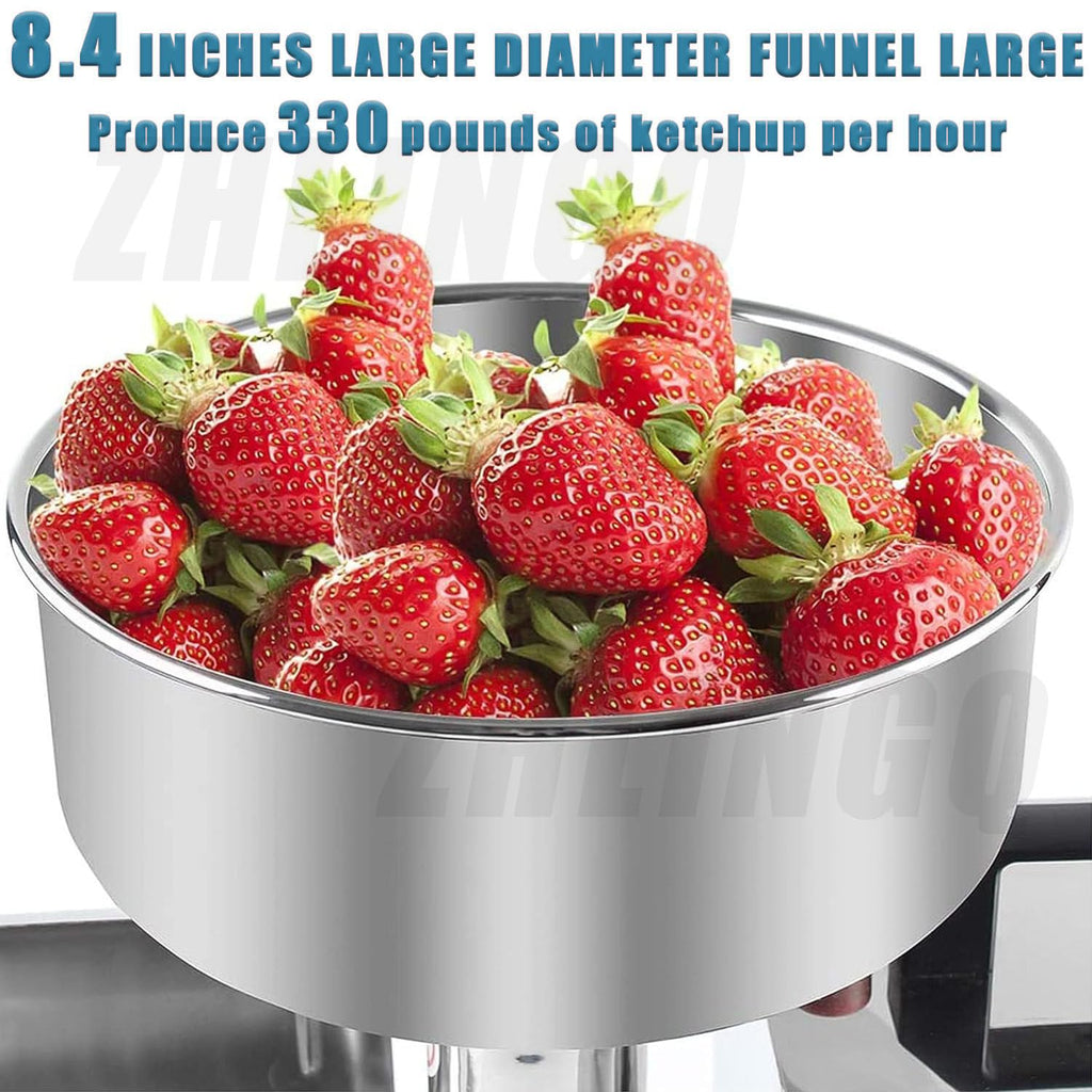 Commercial Electric Stainless Steel Tomato Strainer 150kg/h X3917