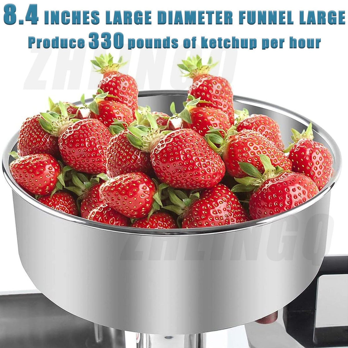 Commercial Electric Stainless Steel Tomato Strainer 150kg/h X3917
