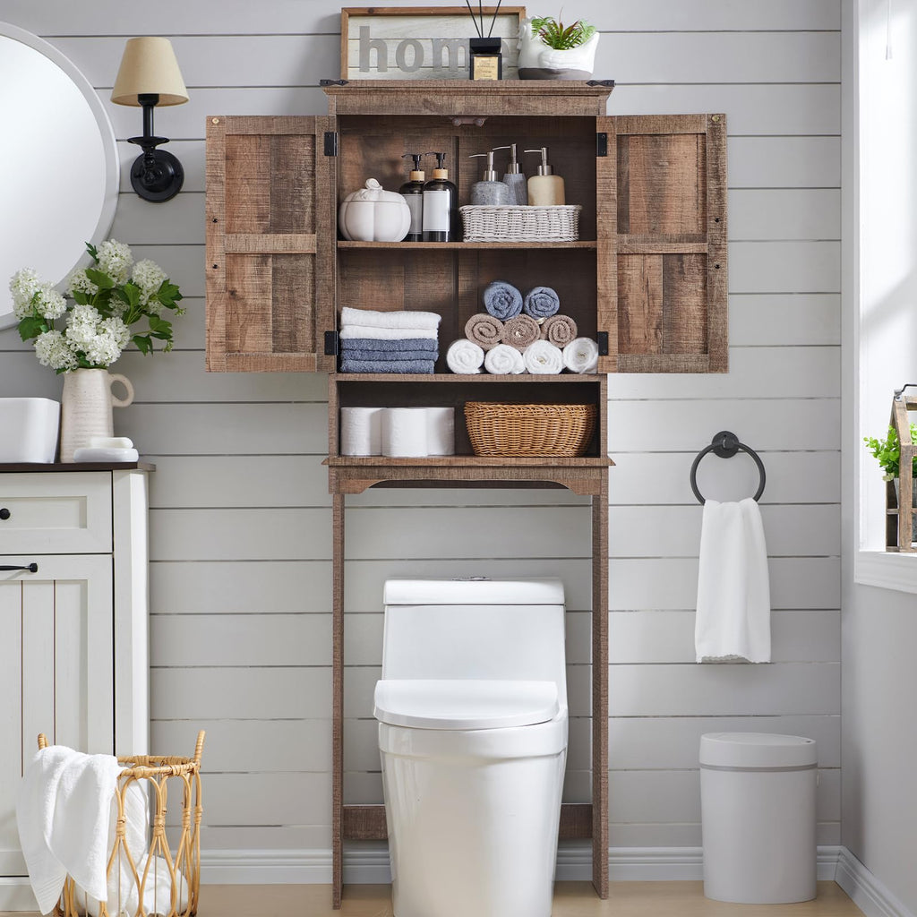 67" Over Toilet Storage Bathroom Cabinet C791696