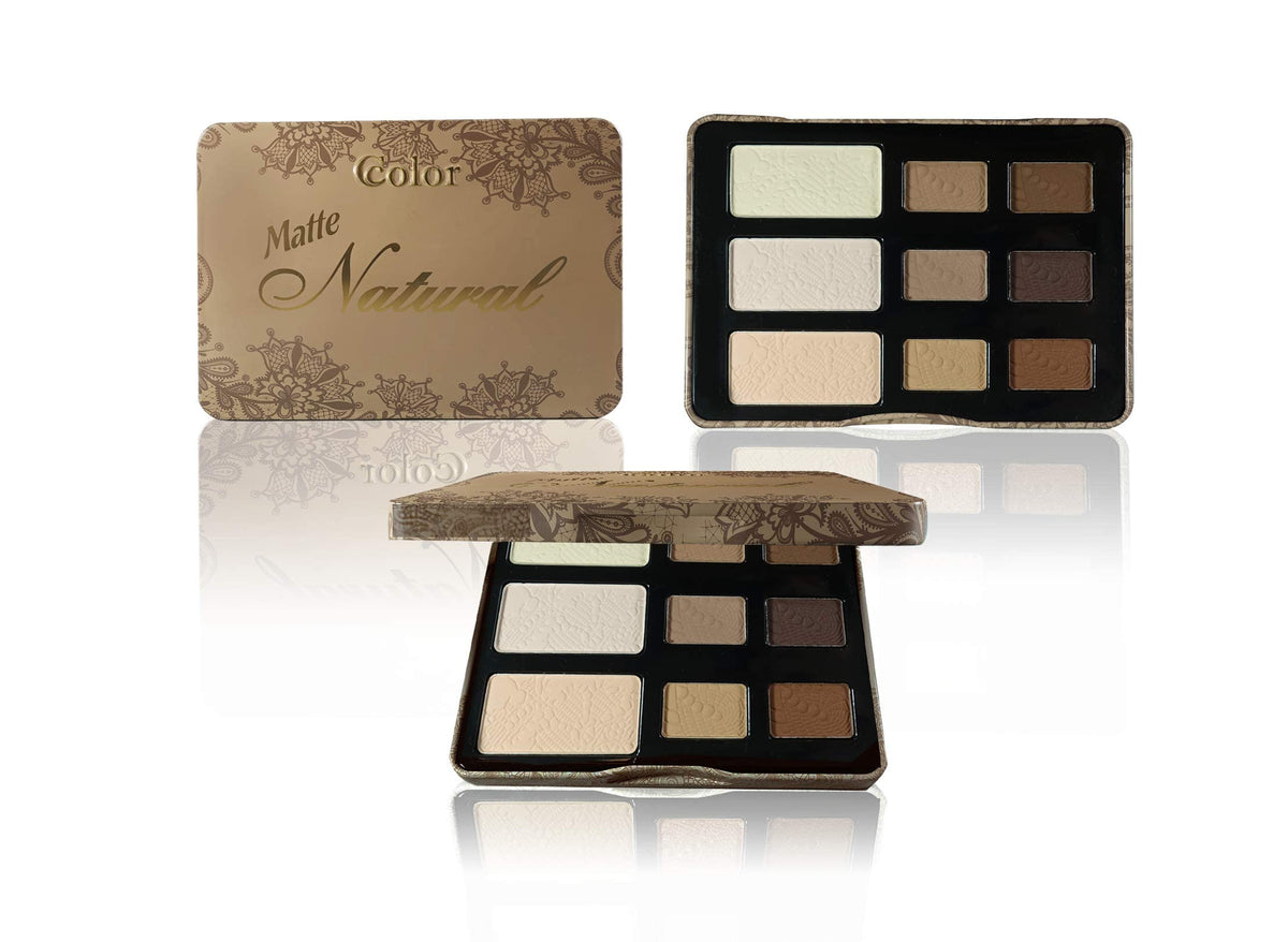 9-Color Matte Eyeshadow Palette Q58220