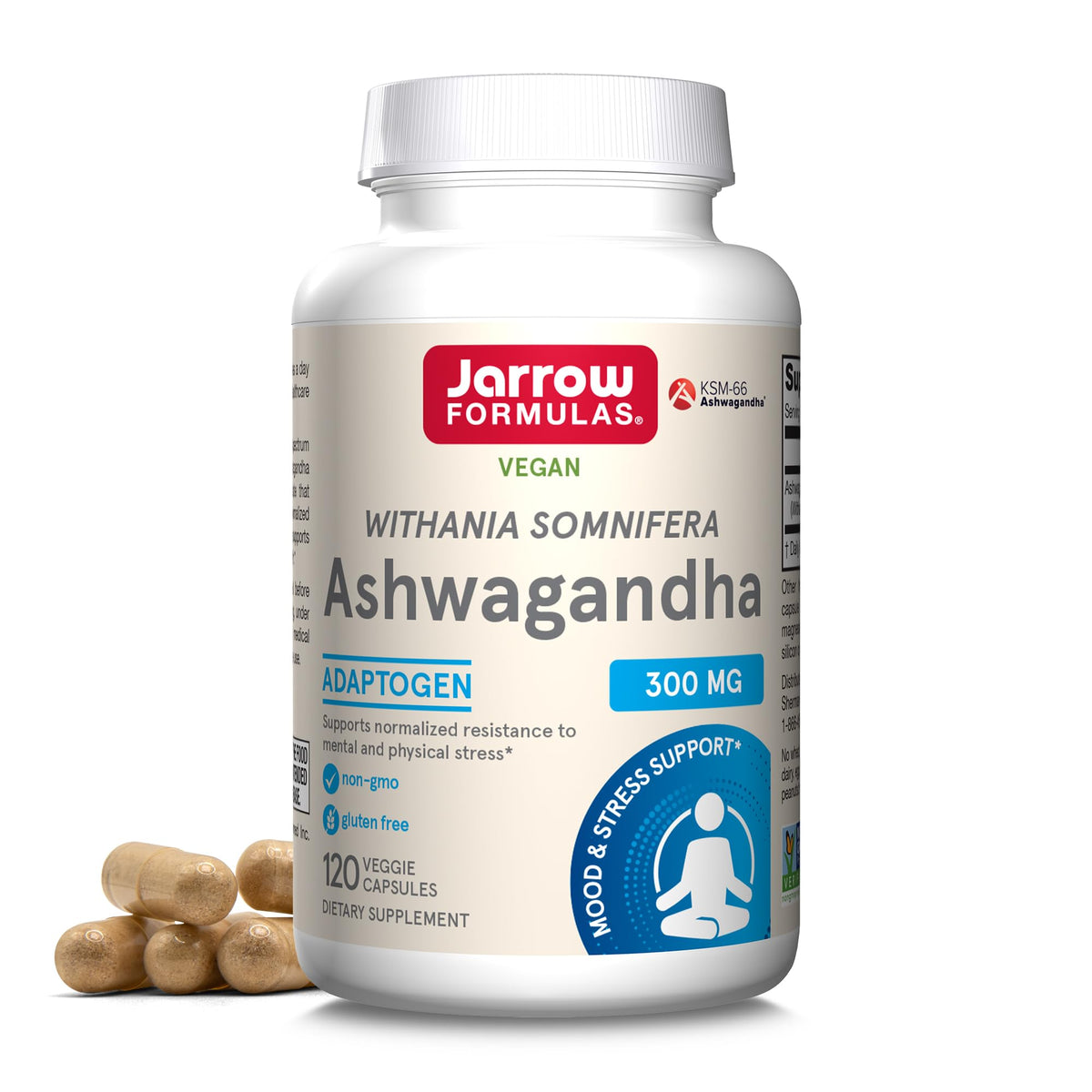 Ashwagandha Capsules 300 mg 120 Count J197
