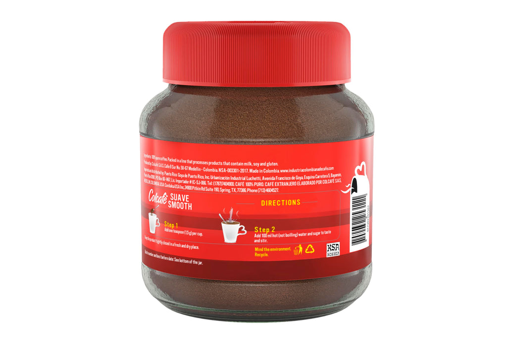 Instant Coffee 100% Colombian 6 Ounce (Pack of 4) N4507