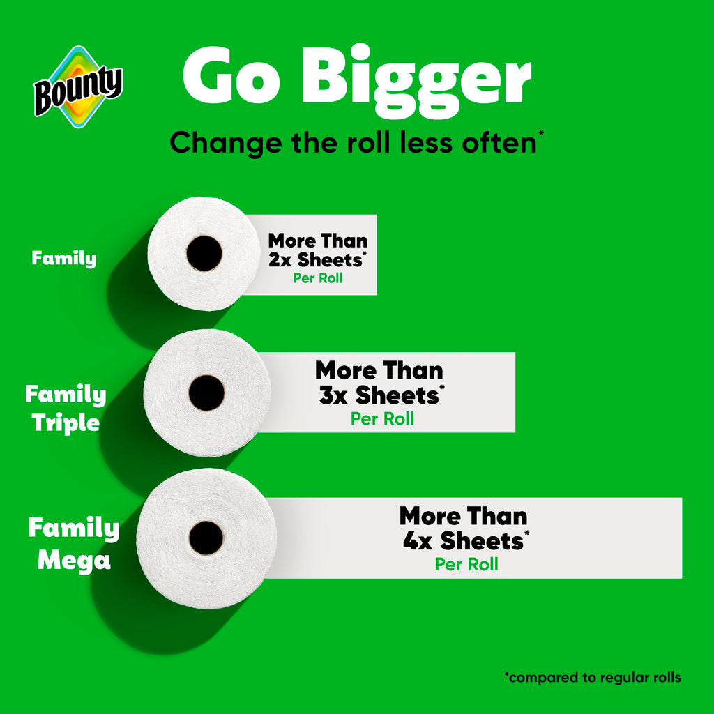 White Paper Towels 16 Family Rolls O70529