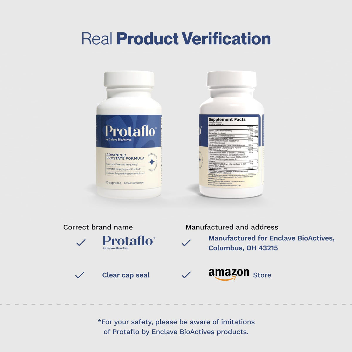 60 Capsules Prostate Support V420