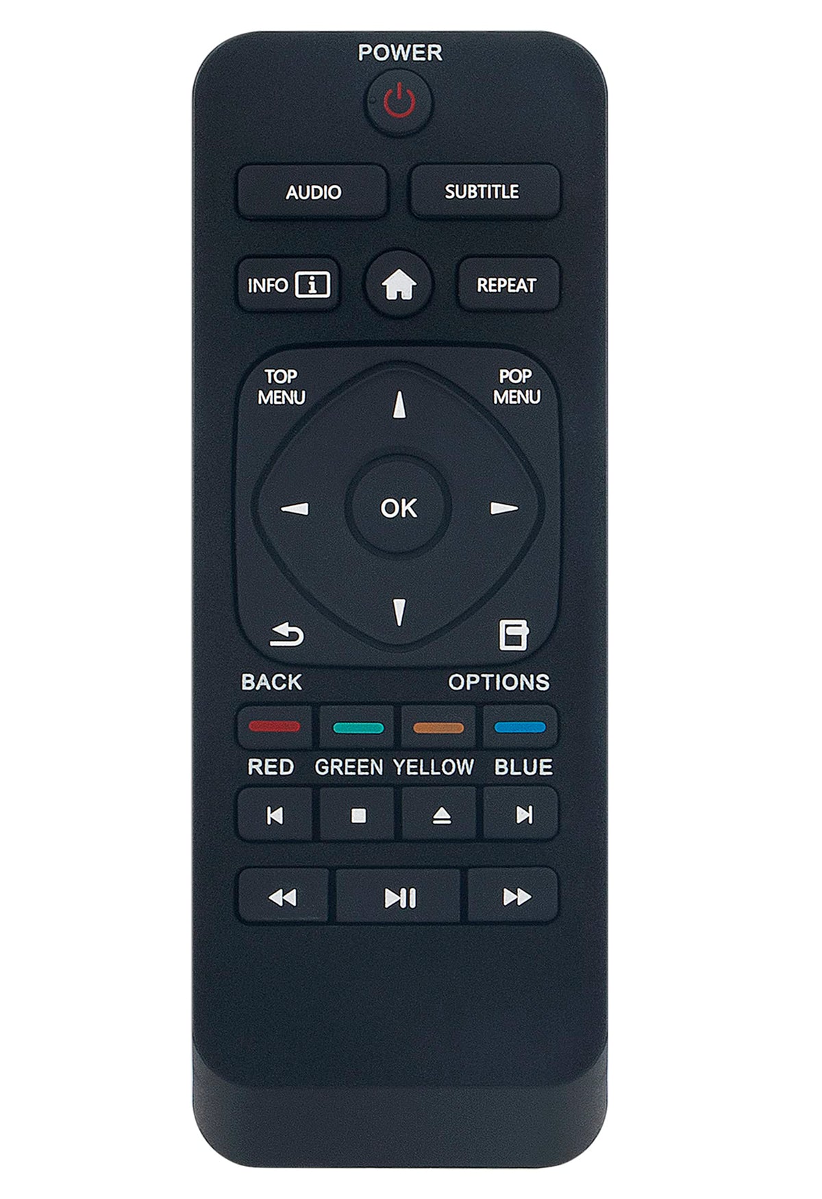 Remote Control for Philips 4K HD Blu-ray Player A156364