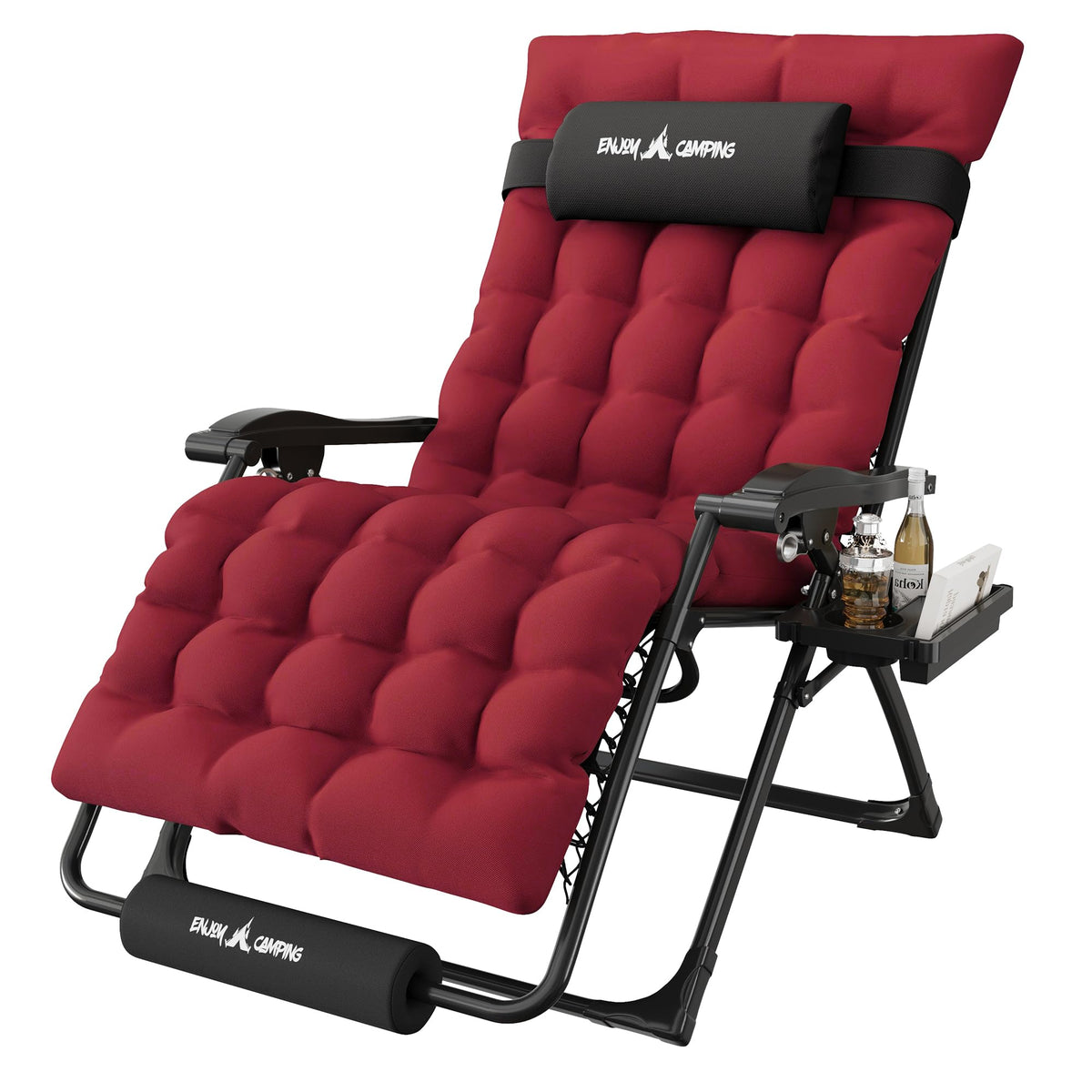 Oversized Folding Reclining Patio Lounge Chair X81251