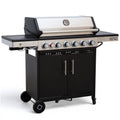 6-Burner Propane Gas Grill with Infrared Sear Side Burner U306