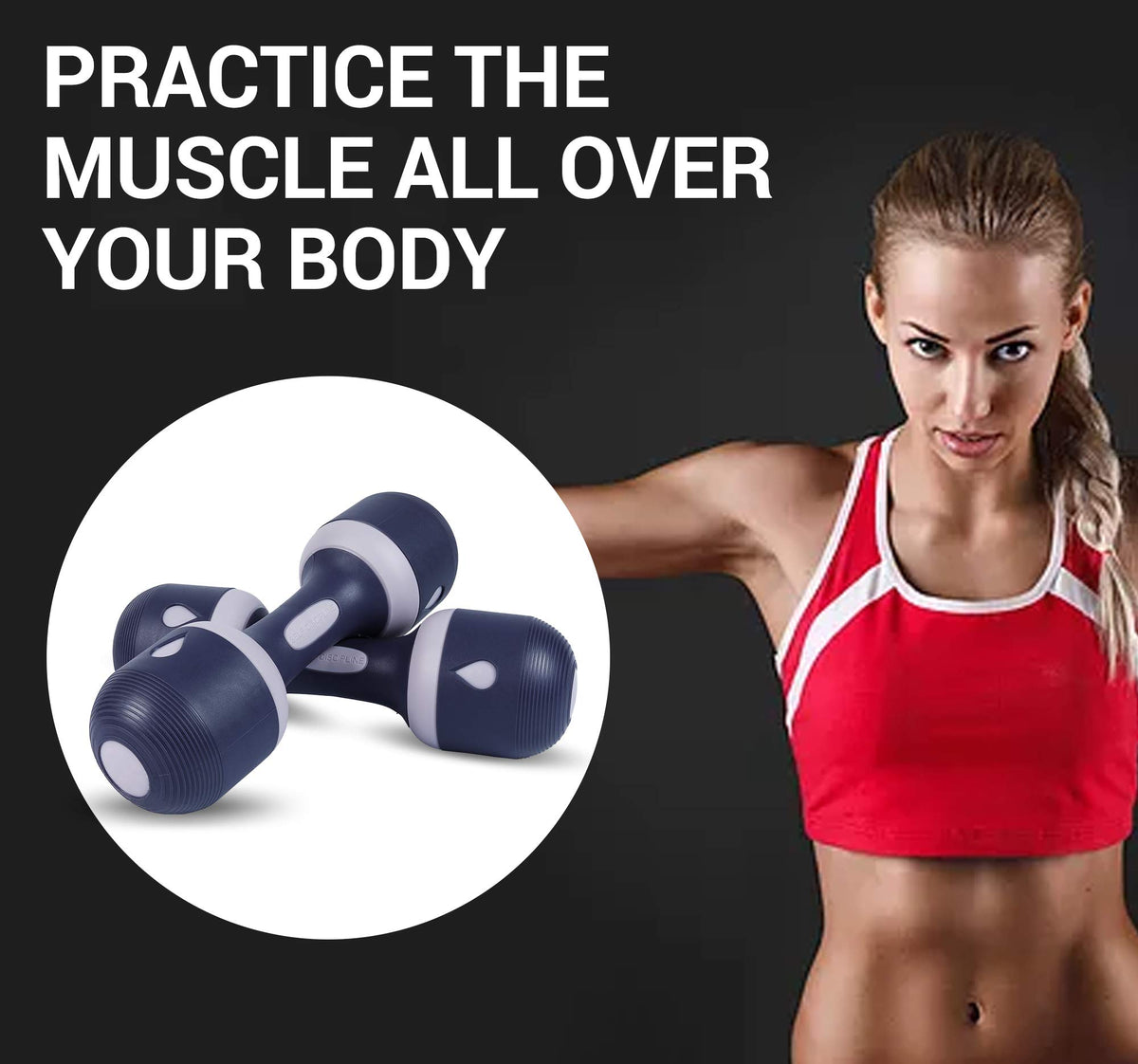 Adjustable Neoprene Dumbbells L461