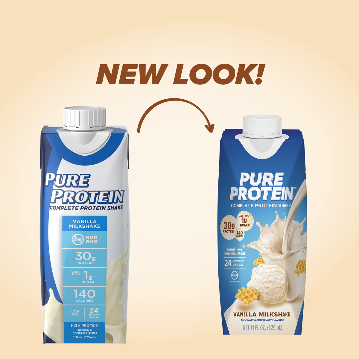 Vanilla Protein Shake, 30g Complete Protein I8213