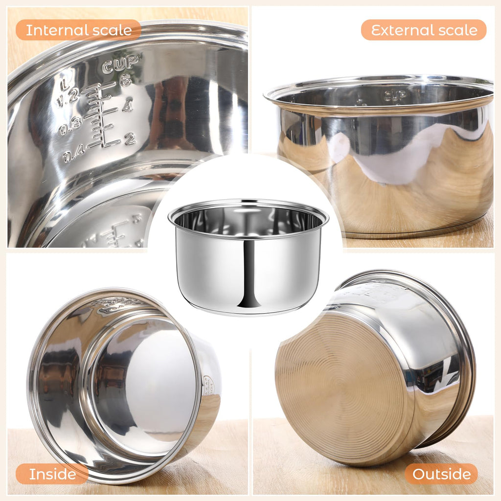 304 Stainless Steel Inner Pot 5.5 Cups Rice Cooker N2476