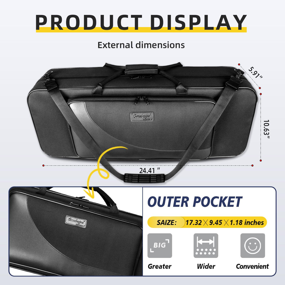 Lightweight Alto Saxophone Case A8994
