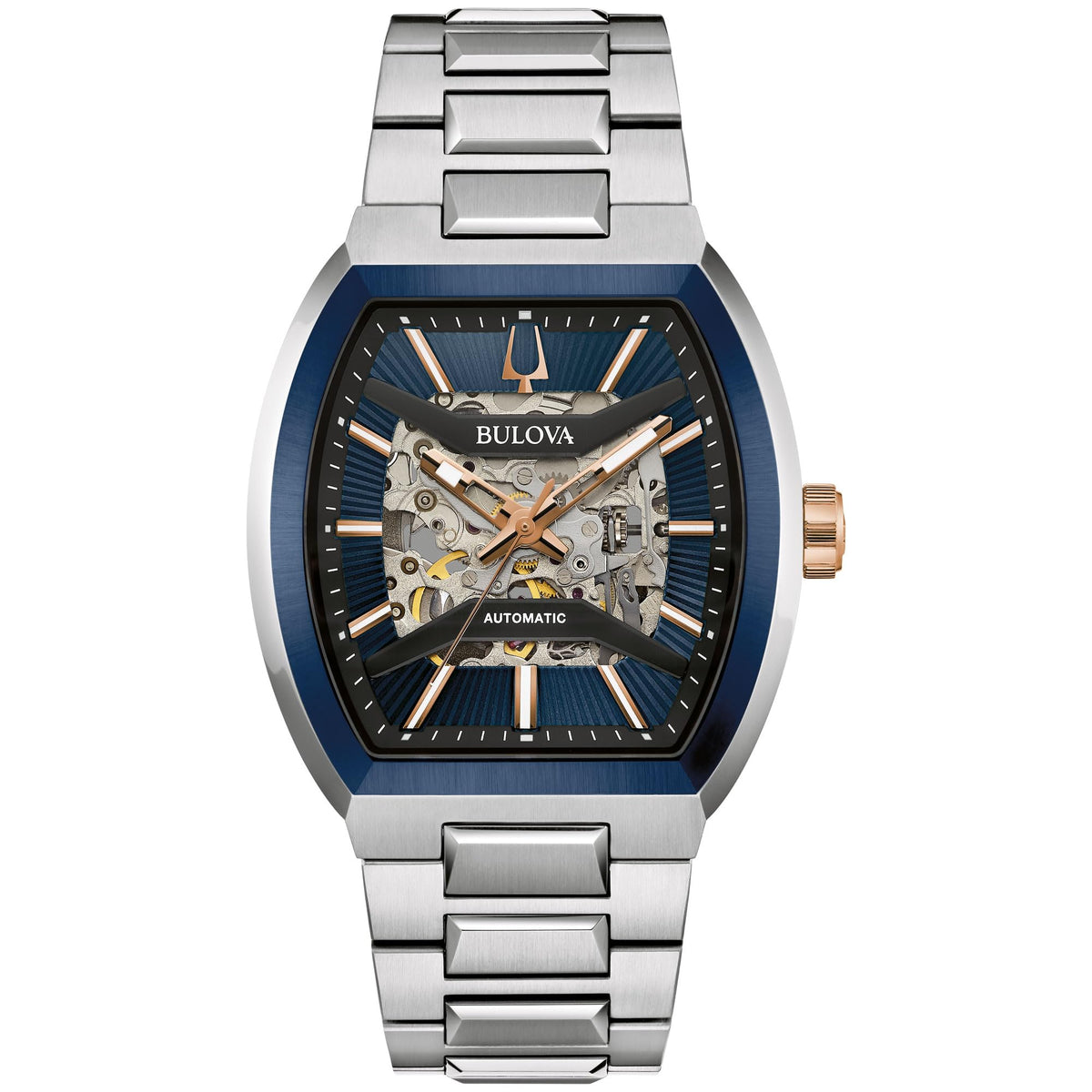 Automatic Blue Dial Stainless Steel Watch 40mm W881653