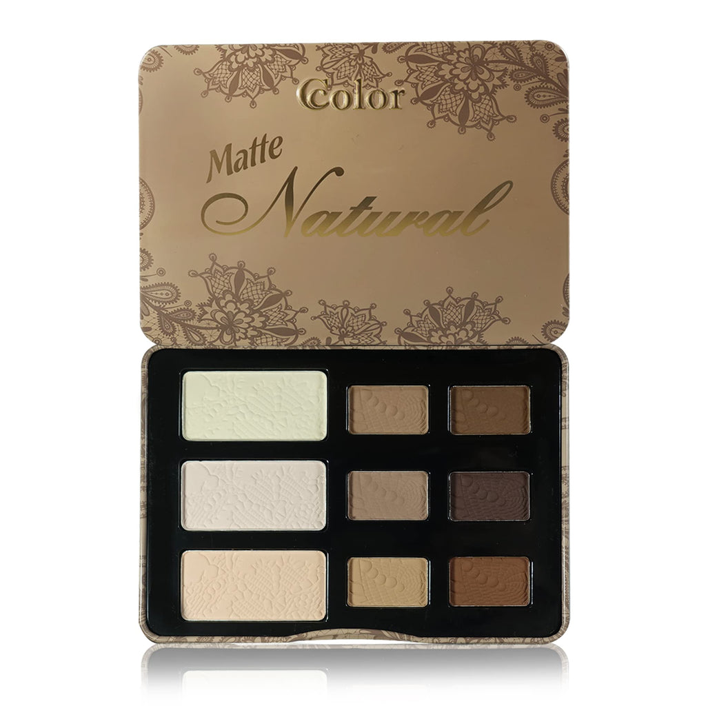9-Color Matte Eyeshadow Palette Q58220