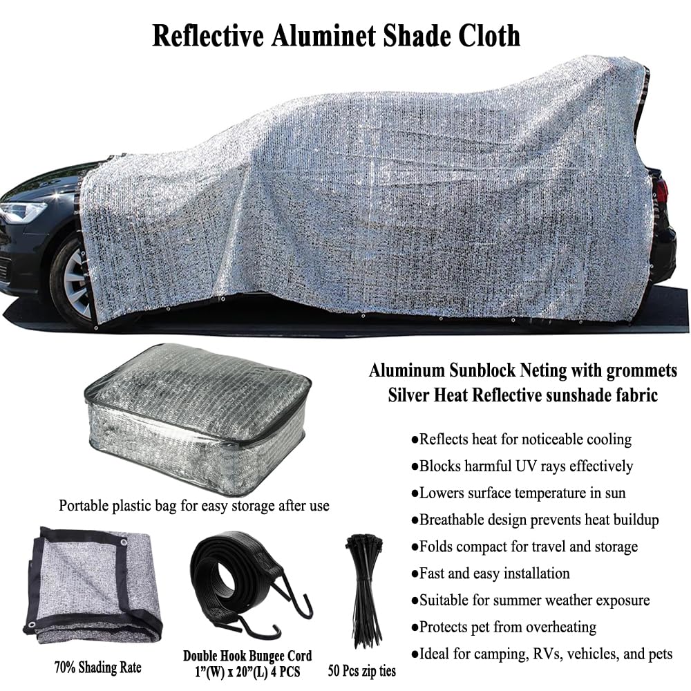 10x25 FT Aluminet Shade Cloth B2353