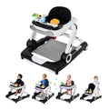 Foldable Adjustable Baby Walker with Wheels and Bouncer B117