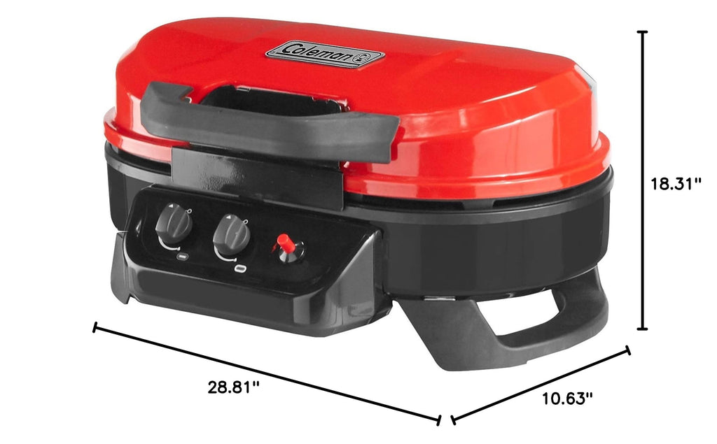 Portable 2-Burner Tabletop Gas Grill E18083