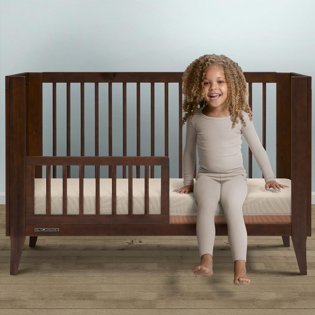 Apricot White Breathable Baby Crib & Toddler Mattress Z838482