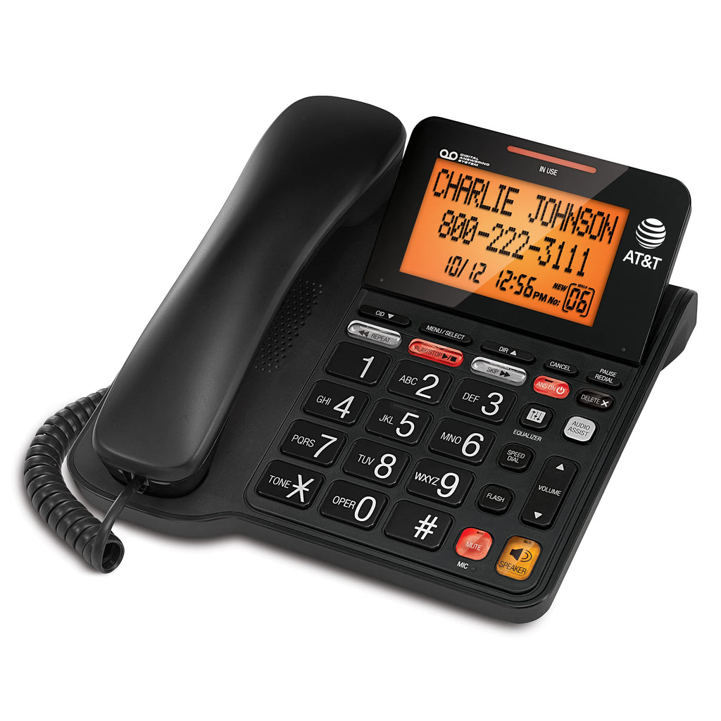 Corded Answering System with Large Display O46180