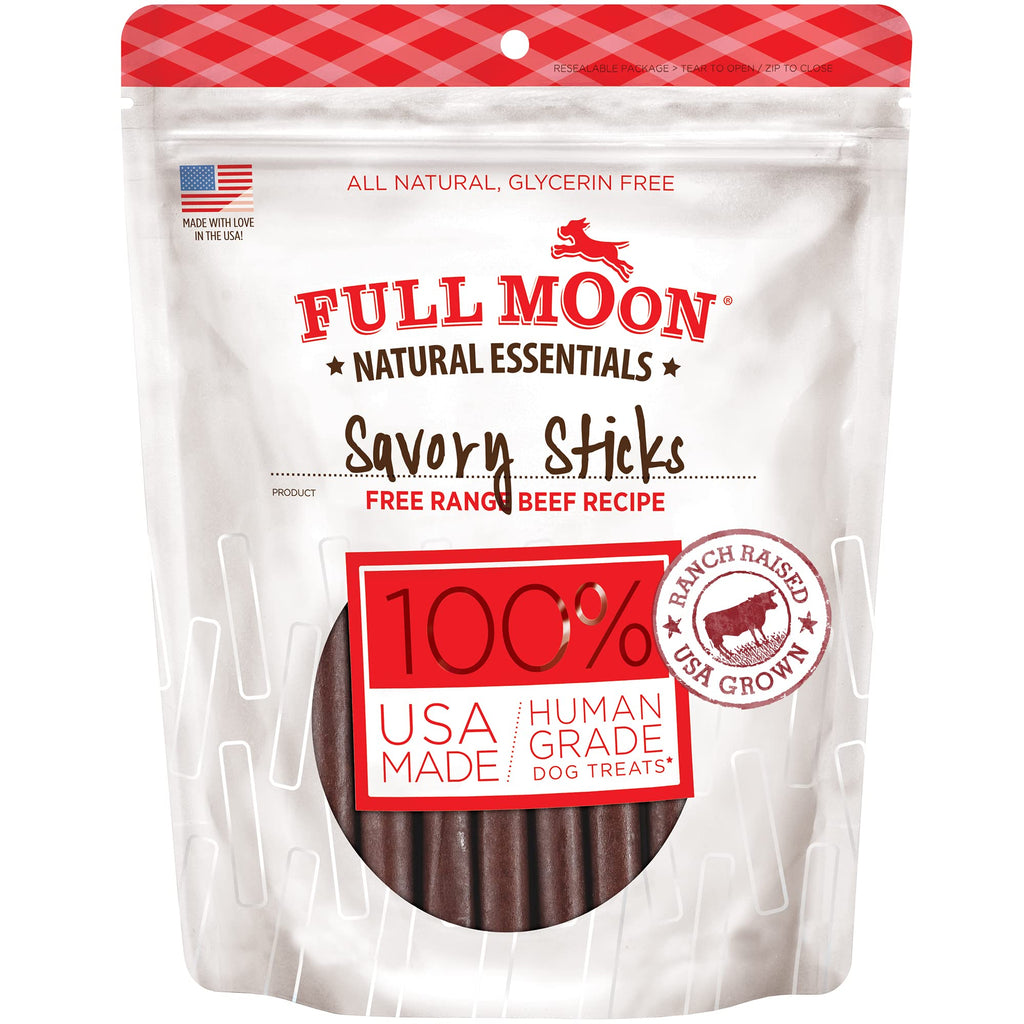 All Natural Human Grade Dog Treats Beef Savory Sticks 22 Ounce M611025