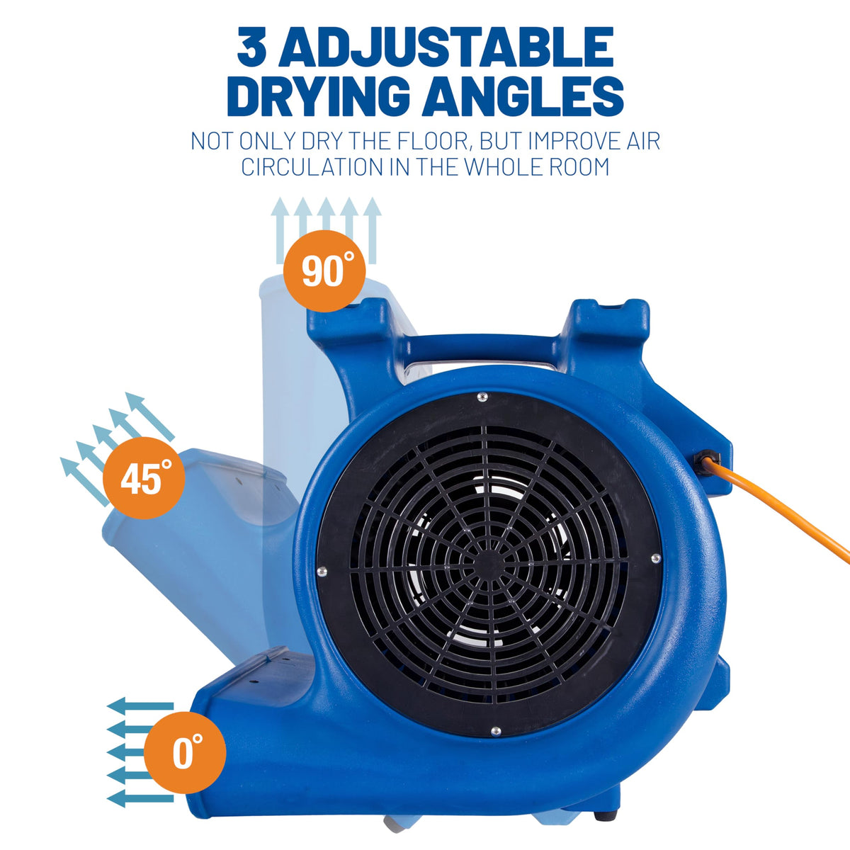1 HP 4050 CFM Air Mover Blower Fan C85293