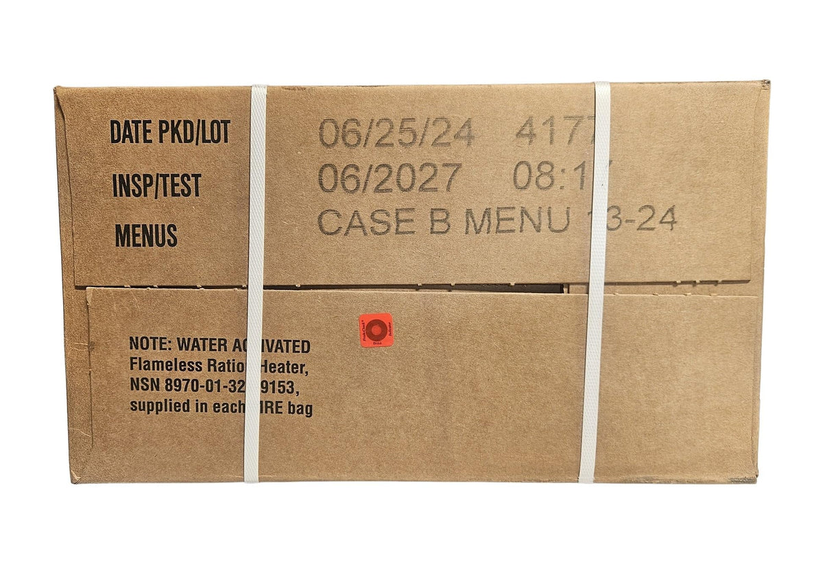 Case of 12 MREs Ready to Eat Meal 12 Packs M968097