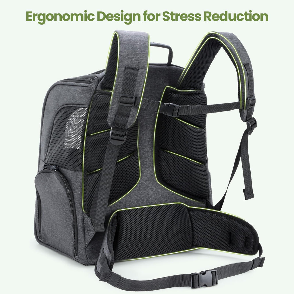Ergonomic Breathable Cat Backpack Y42065