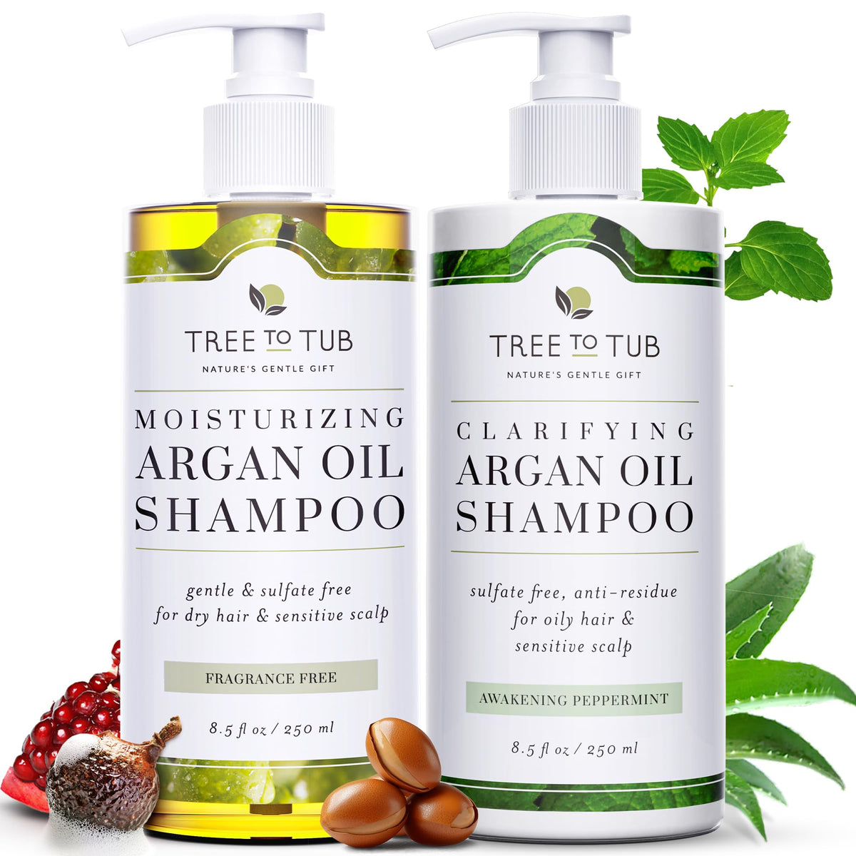 Fragrance Free Shampoo and Argan Oil Conditioner V466455