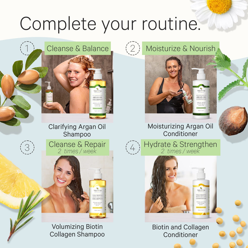 Fragrance Free Shampoo and Argan Oil Conditioner V466455