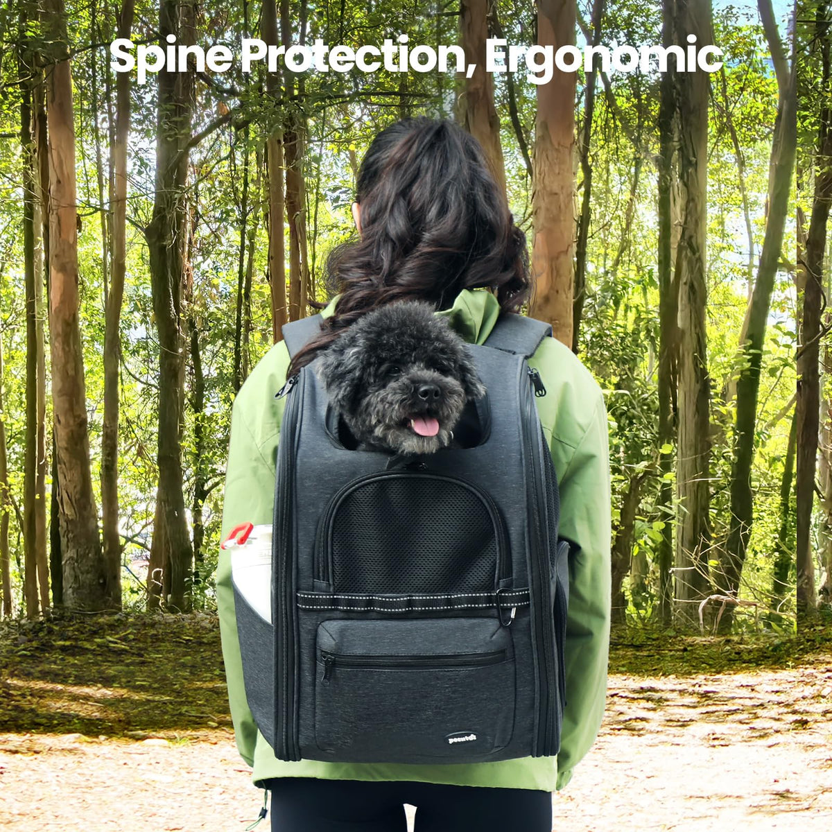 Ergonomic Breathable Cat Backpack Y42065