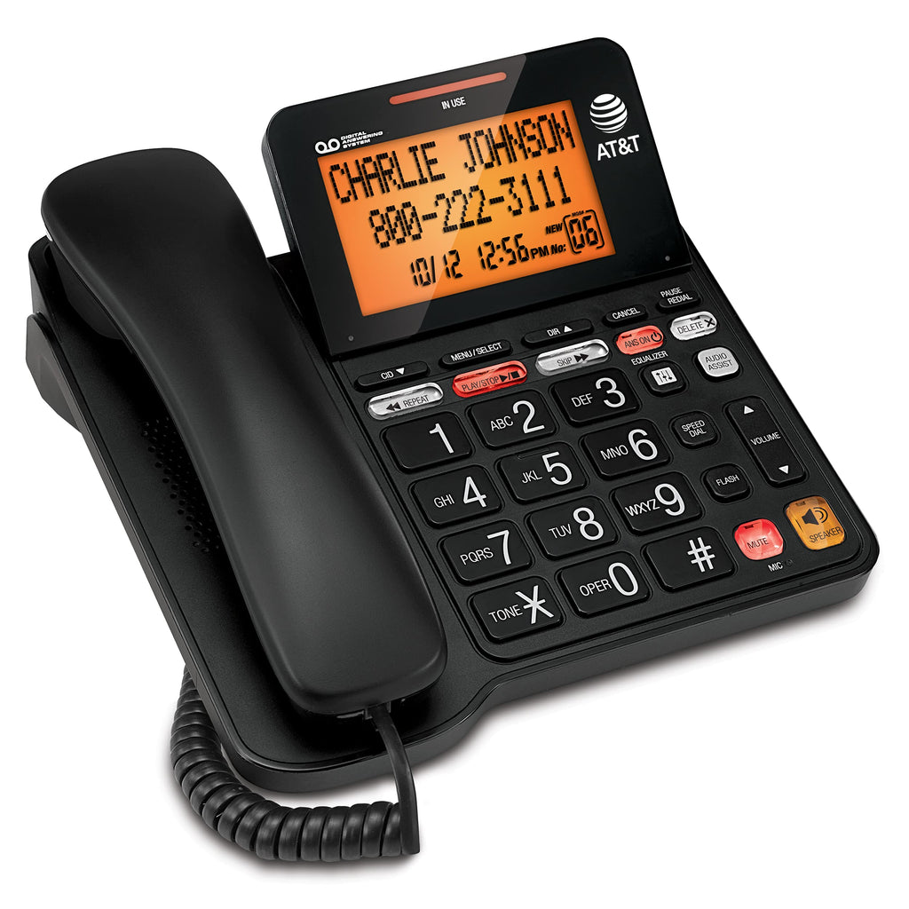 Corded Answering System with Large Display O46180