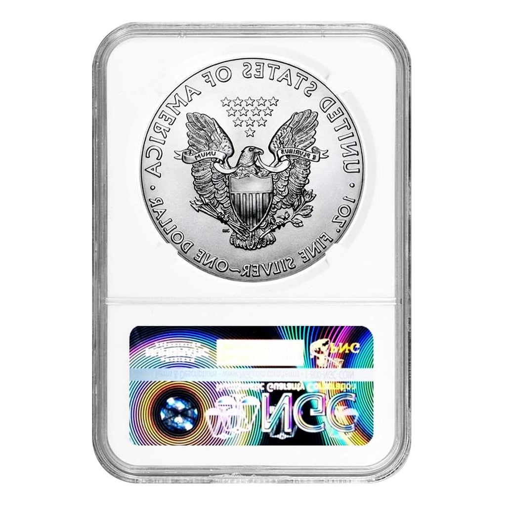 2017 $1 American Silver Eagle Coin MS70 S491