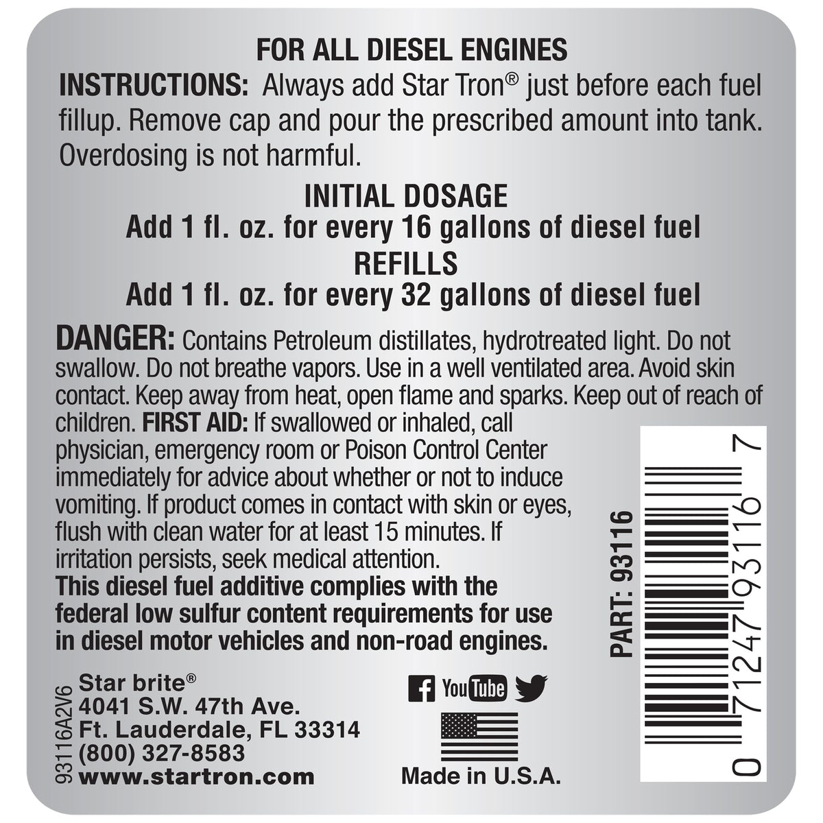 Enzyme Fuel Treatment B692