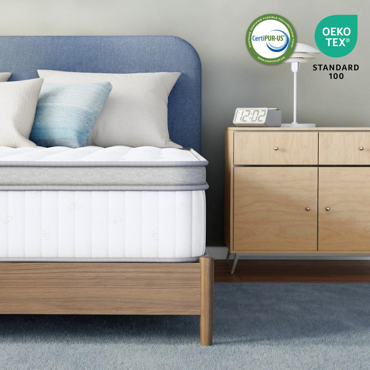 Full Size 10 Inch Hybrid Pocket Spring Mattress N951